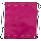 Saculet cu snur tip rucsac, 270×320 mm, Everestus, 20FEB5684, 210T Poliester, Roz