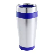   Cana termos, 450 ml, ø81×180 mm, Everestus, 20FEB15937, Otel inoxidabil, Plastic, Albastru