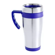   Cana termos, 450 ml, ø86×180 mm, Everestus, 20FEB15901, Otel inoxidabil, Plastic, Albastru