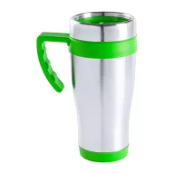   Cana termos, 450 ml, ø86×180 mm, Everestus, 20FEB15902, Otel inoxidabil, Plastic, Verde