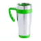 Cana termos, 450 ml, ø86×180 mm, Everestus, 20FEB15902, Otel inoxidabil, Plastic, Verde