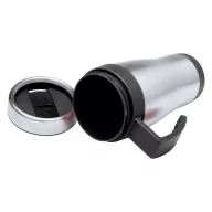   Cana termos, 450 ml, ø86×180 mm, Everestus, 20FEB15900, Otel inoxidabil, Plastic, Negru