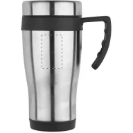   Cana termos, 450 ml, ø86×180 mm, Everestus, 20FEB15900, Otel inoxidabil, Plastic, Negru