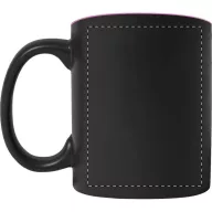   Cana, 350 ml, ø82×96 mm, Everestus, 20FEB4852, Ceramica, Negru, Roz