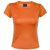 Ladies t-shirt, feminin, S, S-XL, 20FEB5942, Poliester, Portocaliu