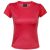 Ladies t-shirt, feminin, L, S-XL, 20FEB5946, Poliester, Rosu