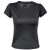 Ladies t-shirt, feminin, M, S-XL, 20FEB5932, Poliester, Negru