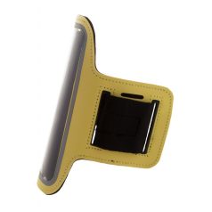   Suport de brat pentru telefon, 110×170 mm, Everestus, 20FEB10476, Piele ecologica, Galben