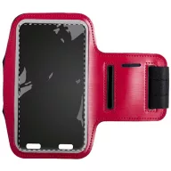   Suport de brat pentru telefon, 110×170 mm, Everestus, 20FEB10475, Piele ecologica, Rosu