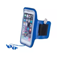   Suport de brat pentru telefon, 110×170 mm, Everestus, 20FEB10473, Piele ecologica, Albastru