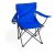 Scaun camping pliabil cu suport pahar, 830×790×475 mm, Everestus, 20FEB10869, 600D Poliester, Albastru