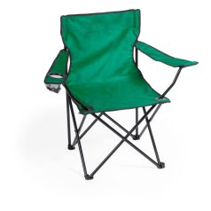   Scaun camping pliabil cu suport pahar, 830×790×475 mm, Everestus, 20FEB10870, 600D Poliester, Verde