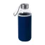 Sticla de apa bidon sport, Everestus, 42FEB230923, 420 ml, Sticla, Neopren, Albastru Dark