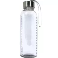   Sticla de apa bidon sport, Everestus, 42FEB230923, 420 ml, Sticla, Neopren, Albastru Dark