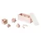 Set 3 jocuri de indemanare, 163×64×60 mm, Everestus, 20FEB6539, Lemn, Natur