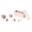 Set 3 jocuri de indemanare, 163×64×60 mm, Everestus, 20FEB6539, Lemn, Natur