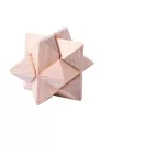 Set 3 jocuri de indemanare, 163×64×60 mm, Everestus, 20FEB6539, Lemn, Natur