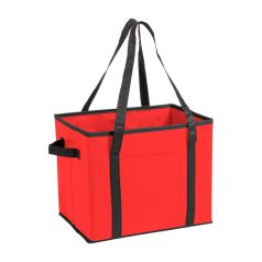   Geanta organizator, pliabila, pentru portbagaj, 340×280×250 mm, Everestus, 20FEB13452, Material netesut, Rosu