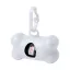 Dog waste bag dispenser, 82×54×41 mm, Everestus, 20FEB7958, Plastic, Alb