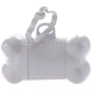 Dog waste bag dispenser, 82×54×41 mm, Everestus, 20FEB7958, Plastic, Alb