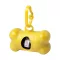 Dog waste bag dispenser, 82×54×41 mm, Everestus, 20FEB7959, Plastic, Galben