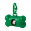 Dog waste bag dispenser, 82×54×41 mm, Everestus, 20FEB7956, Plastic, Verde