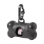 Dog waste bag dispenser, 82×54×41 mm, Everestus, 20FEB7953, Plastic, Negru