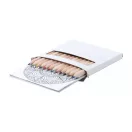 Mandala Set de colorat, 90×90×10 mm, Everestus, 20FEB1939, Hartie, Lemn, Gri