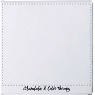   Mandala Set de colorat, 90×90×10 mm, Everestus, 20FEB1939, Hartie, Lemn, Gri