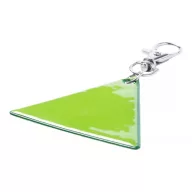   Breloc reflectorizant, 61×53×1 mm, Everestus, 20FEB6960, PVC, Galben