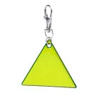 Breloc reflectorizant, 61×53×1 mm, Everestus, 20FEB6960, PVC, Galben