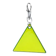   Breloc reflectorizant, 61×53×1 mm, Everestus, 20FEB6960, PVC, Galben