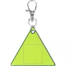 Breloc reflectorizant, 61×53×1 mm, Everestus, 20FEB6960, PVC, Galben