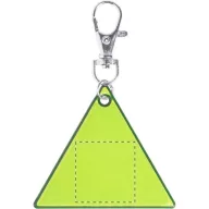   Breloc reflectorizant, 61×53×1 mm, Everestus, 20FEB6960, PVC, Galben