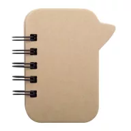   Adhesive notepad, 108×85×25 mm, Everestus, 20FEB8705, Hartie reciclata, Natur