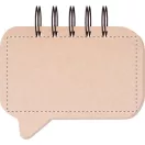 Adhesive notepad, 108×85×25 mm, Everestus, 20FEB8705, Hartie reciclata, Natur