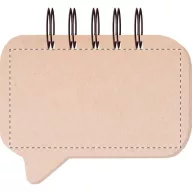   Adhesive notepad, 108×85×25 mm, Everestus, 20FEB8705, Hartie reciclata, Natur
