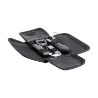   Set 19 scule in husa cu carabina, 150×100×20 mm, Everestus, 20FEB16279, Poliester, Negru