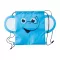 Saculet cu snur tip rucsac, Elefant, 260×300 mm, Everestus, 20FEB5735, 190T Poliester, Albastru