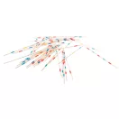 Mikado, 195×30×45 mm, Everestus, 20FEB10033, Lemn, Multicolor