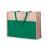 Geanta de plaja, 2402E18646, Everestus, 445x350x150 mm, Iuta, Bumbac, Verde