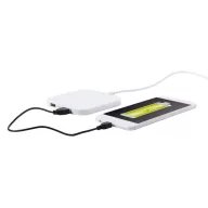   Wireless charger, 90×90×7 mm, Everestus, 20FEB11170, Plastic, Alb