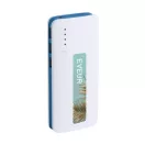 Baterie externa 10000 mAh, 2502E14941, Everestus, Plastic, Albastru light