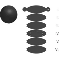   Minge de plaja 28 cm, ø280 mm, Everestus, 20FEB8767, PVC, Negru