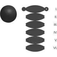   Minge de plaja 28 cm, ø280 mm, Everestus, 20FEB8767, PVC, Negru