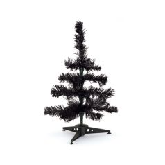   Christmas tree, ø150×300 mm, Everestus, 20FEB16241, Plastic, Negru