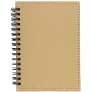 Agenda, 110×150×12 mm, Everestus, 20FEB10169, Hartie reciclata, Bej