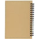 Agenda, 110×150×12 mm, Everestus, 20FEB10169, Hartie reciclata, Bej