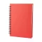 Agenda, 110×150×12 mm, Everestus, 20FEB10172, Hartie reciclata, Rosu