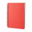 Agenda, 110×150×12 mm, Everestus, 20FEB10172, Hartie reciclata, Rosu